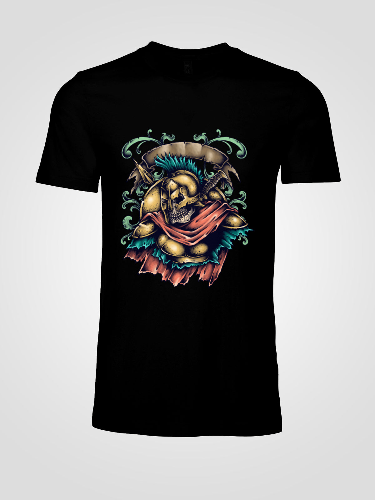 Skull Knight Valor Cotton Tee