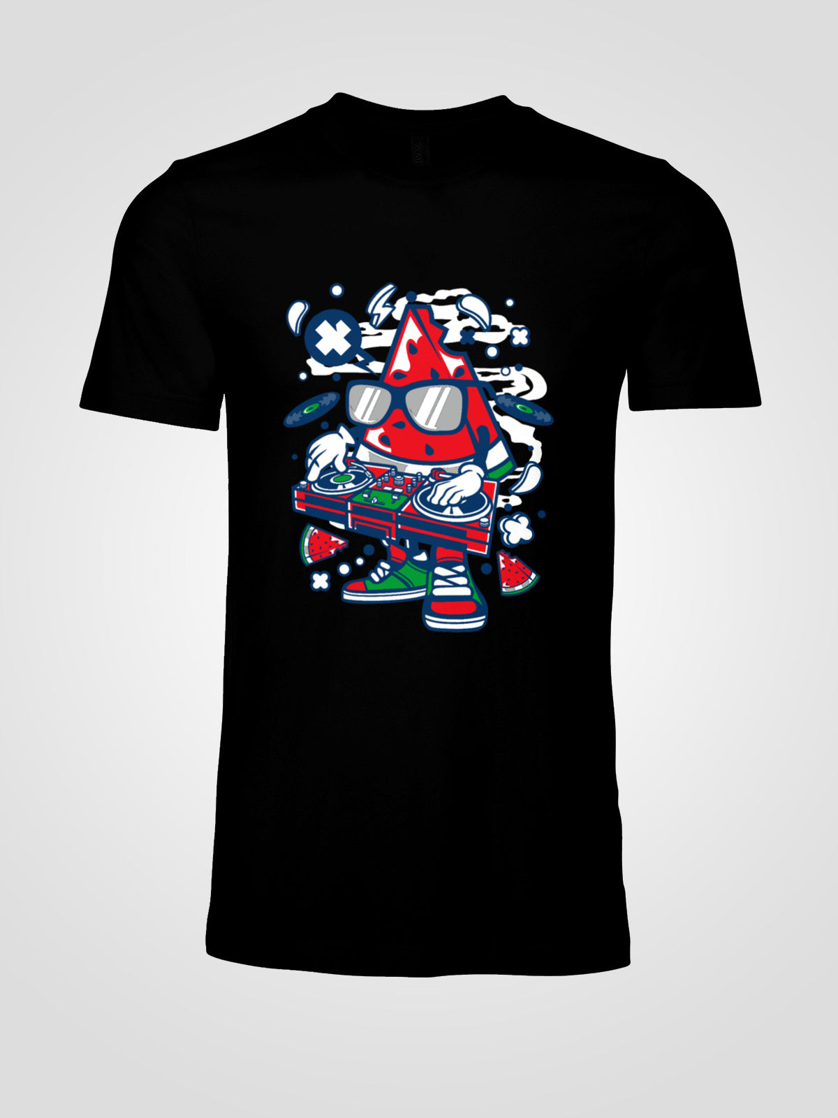 DJ Watermelon Slice Cotton Tee