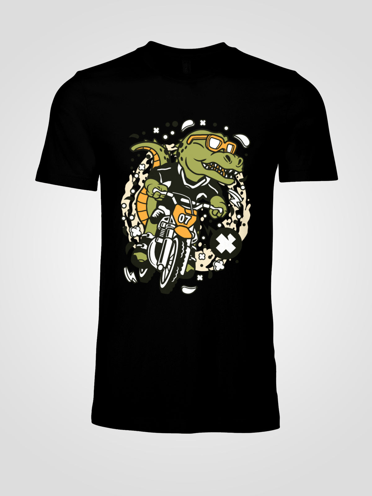 Moto Gator Rider Cotton Tee