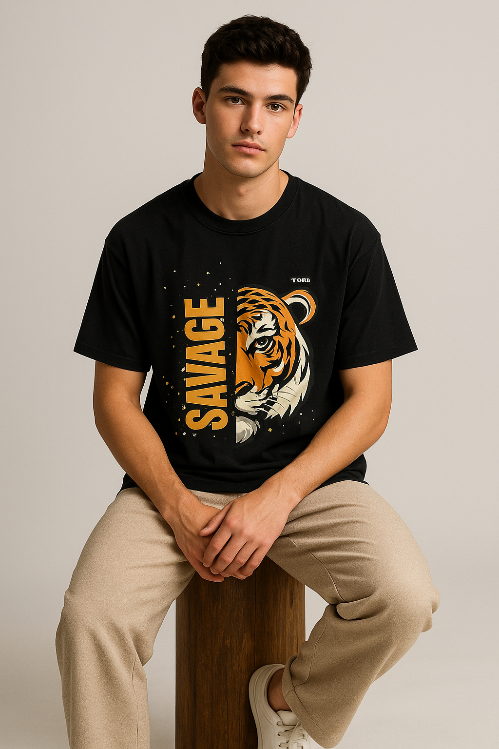 Savage Tiger Cotton Tee