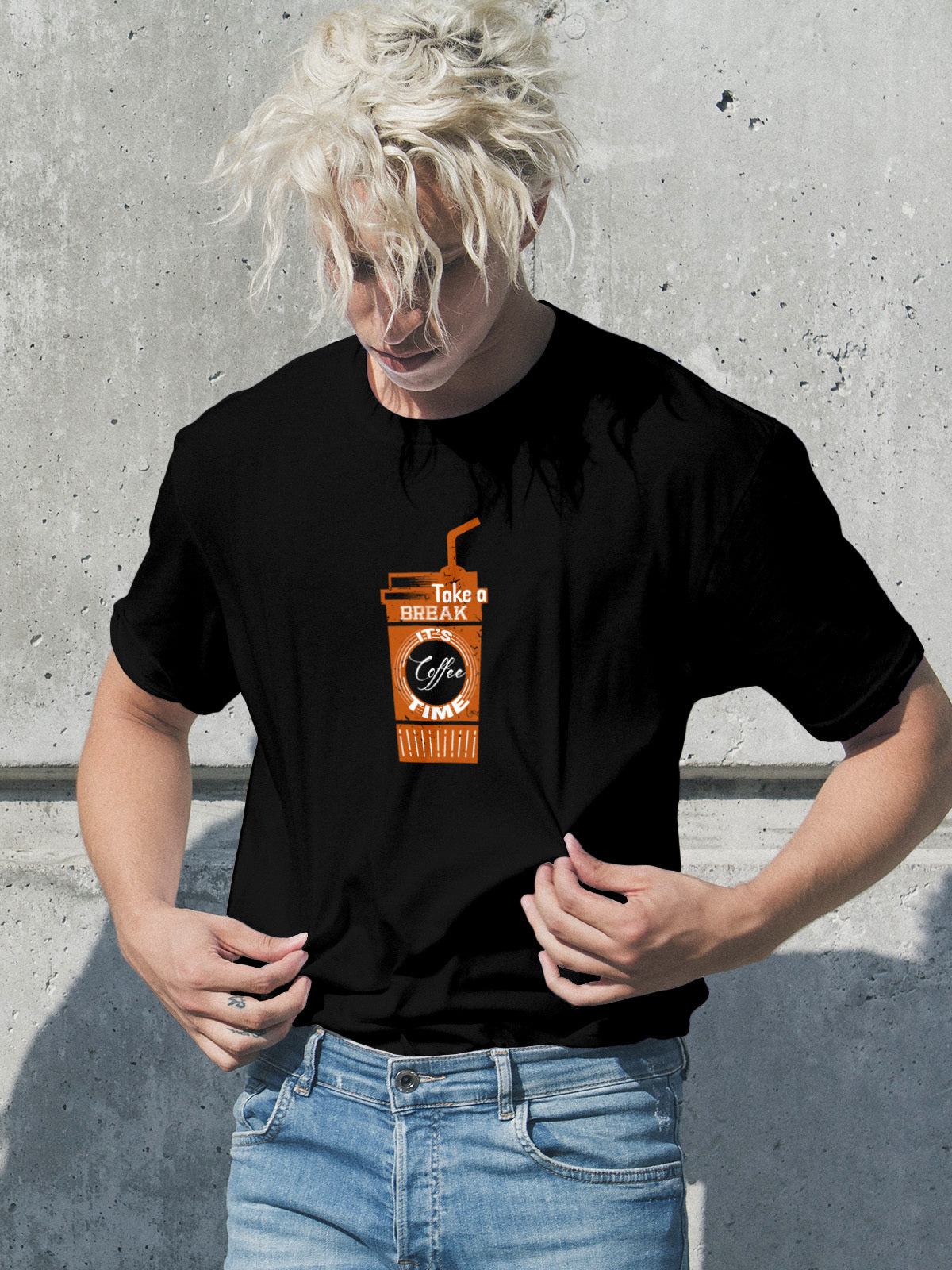 Coffee Time Cotton Tee