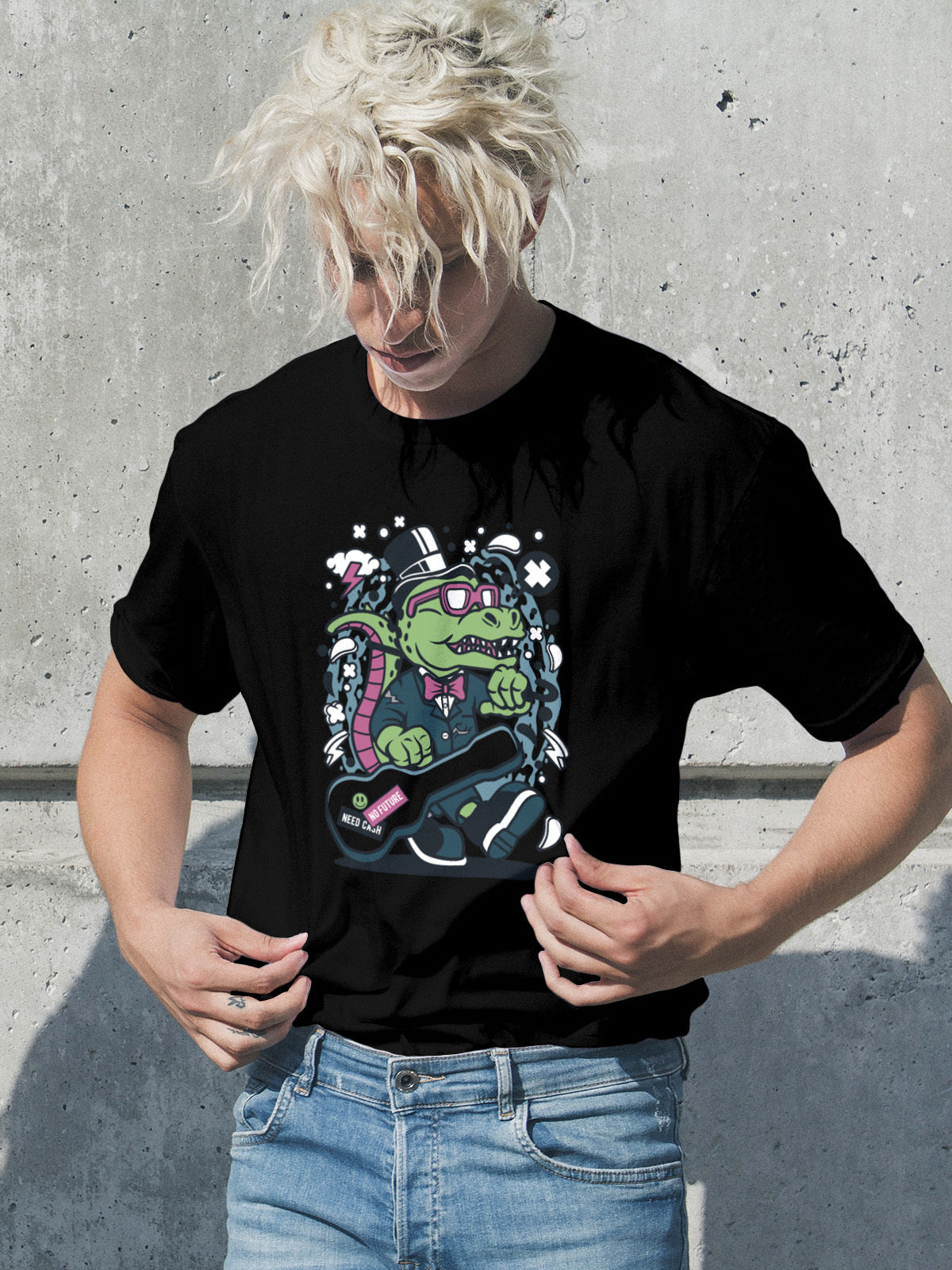 Street Gator Vibe Cotton Tee