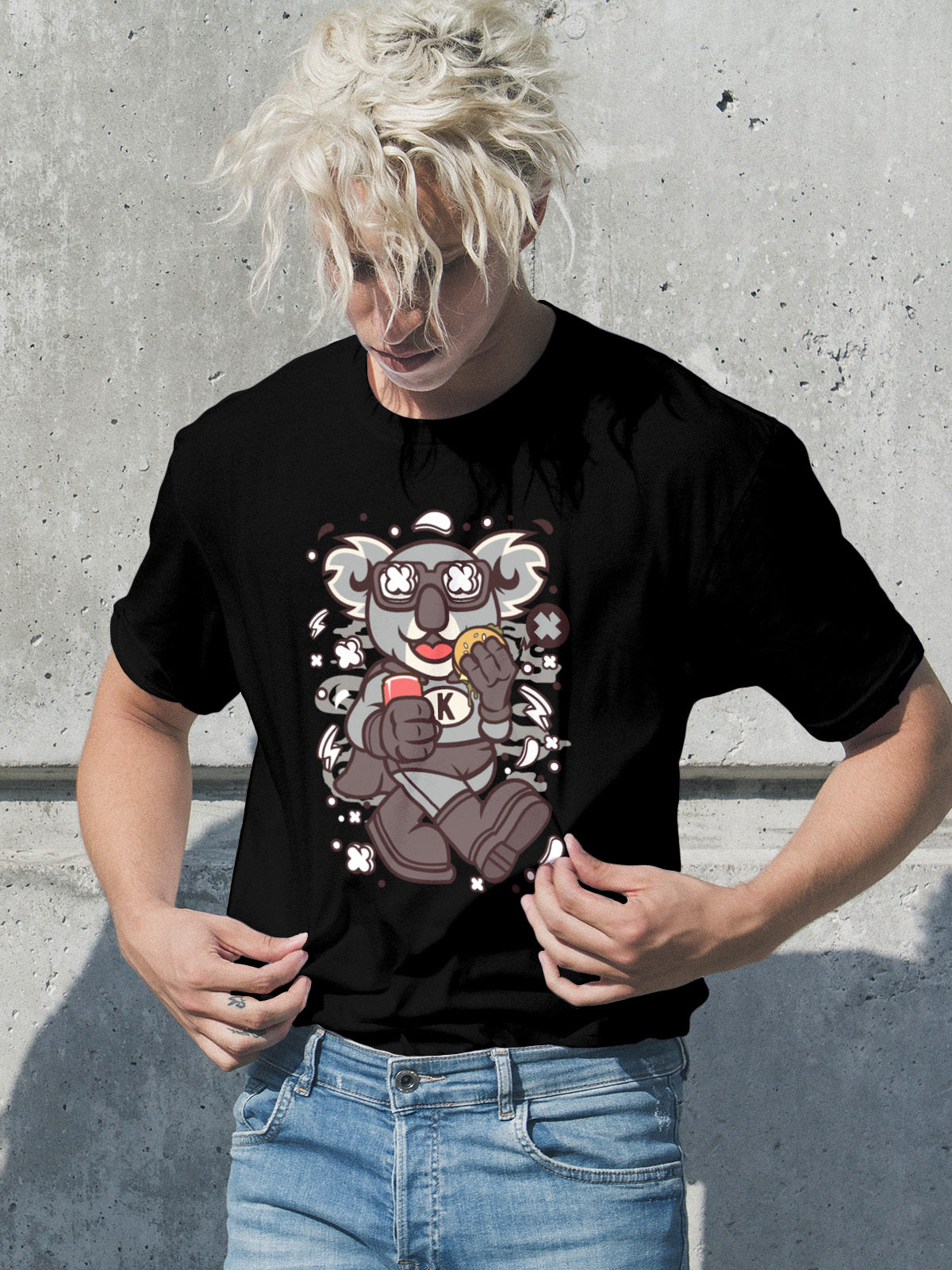 Burger Buddy Koala Cotton Tee