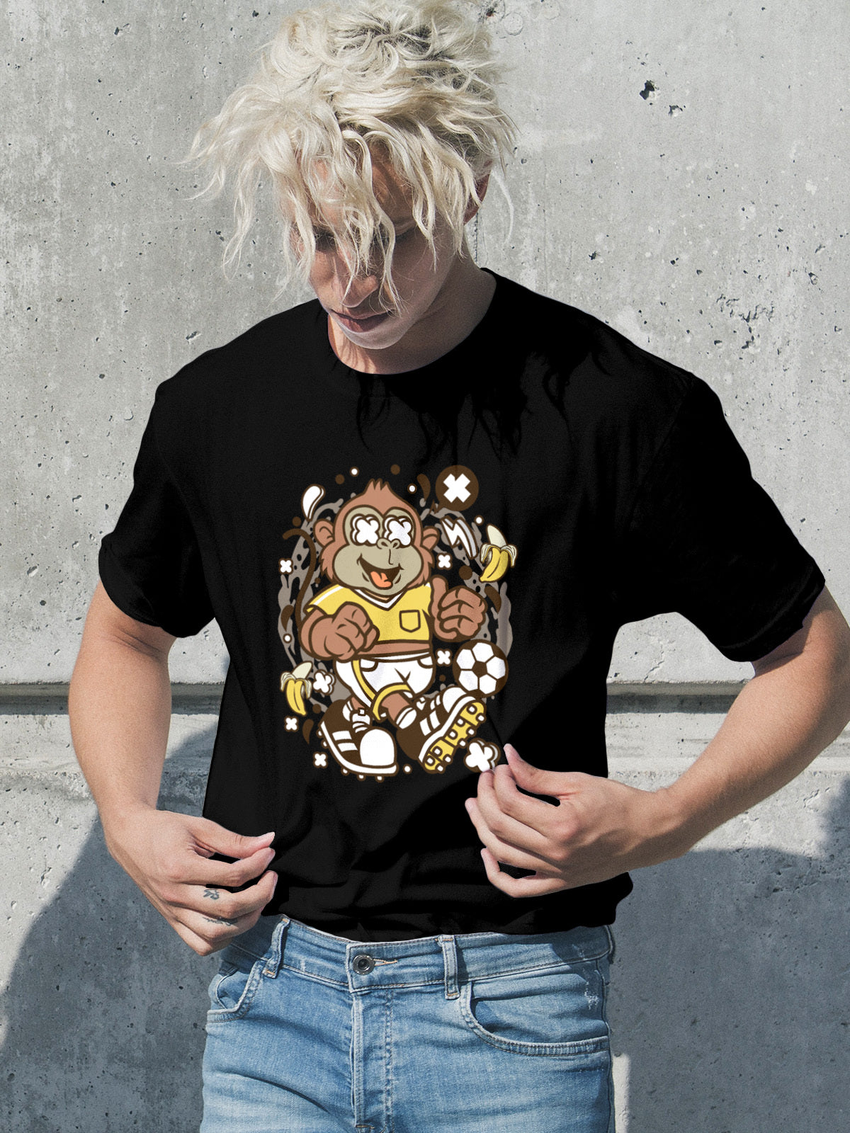 Banana Kick Monkey Tee