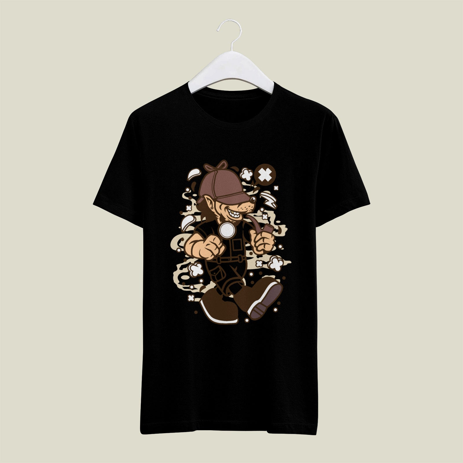 Detective Pup Cotton Tee