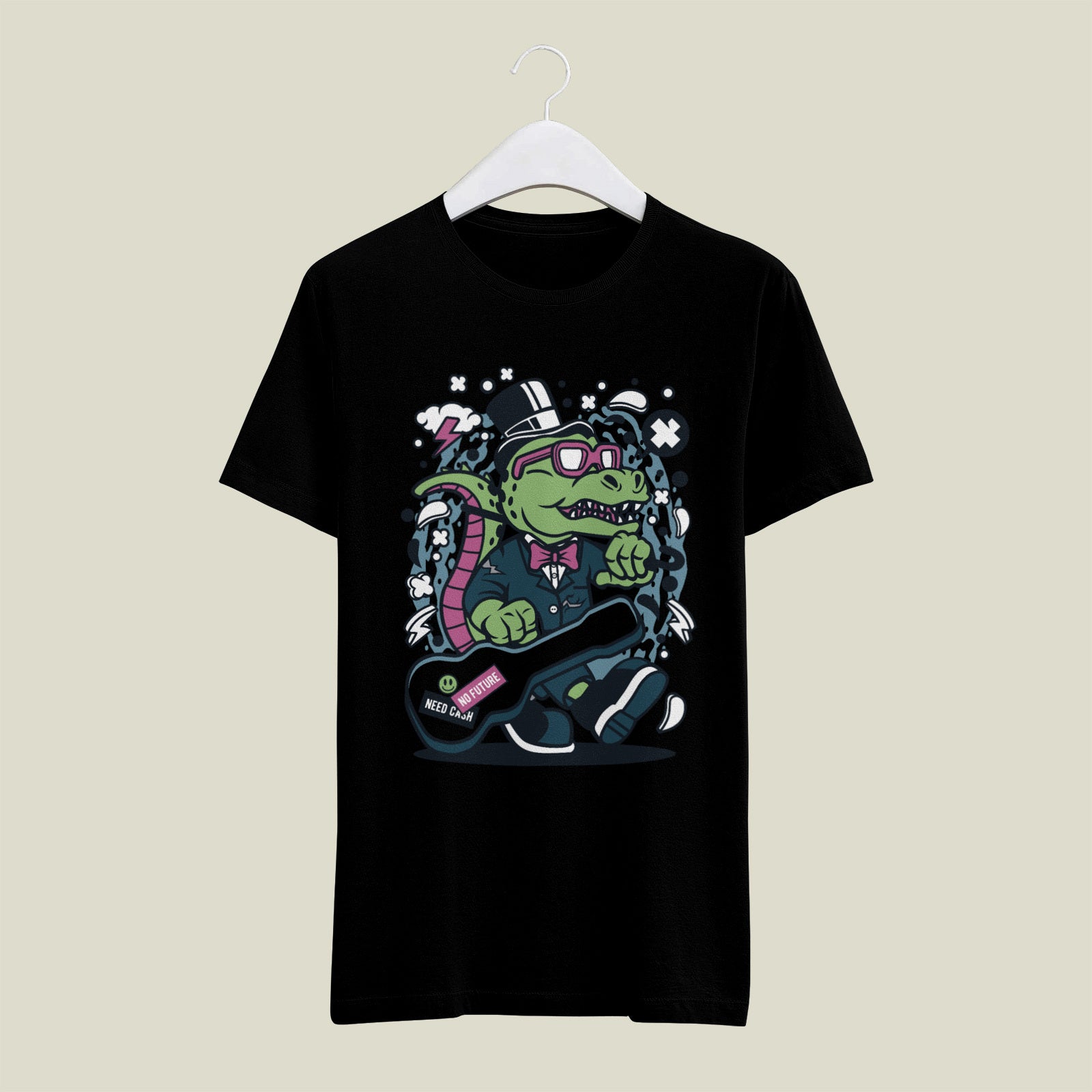 Street Gator Vibe Cotton Tee