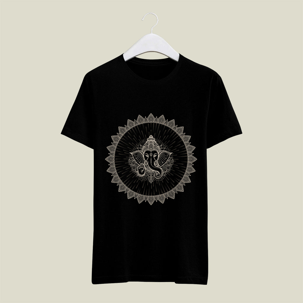 Lord Ganesha Spiritual Art T-Shirt