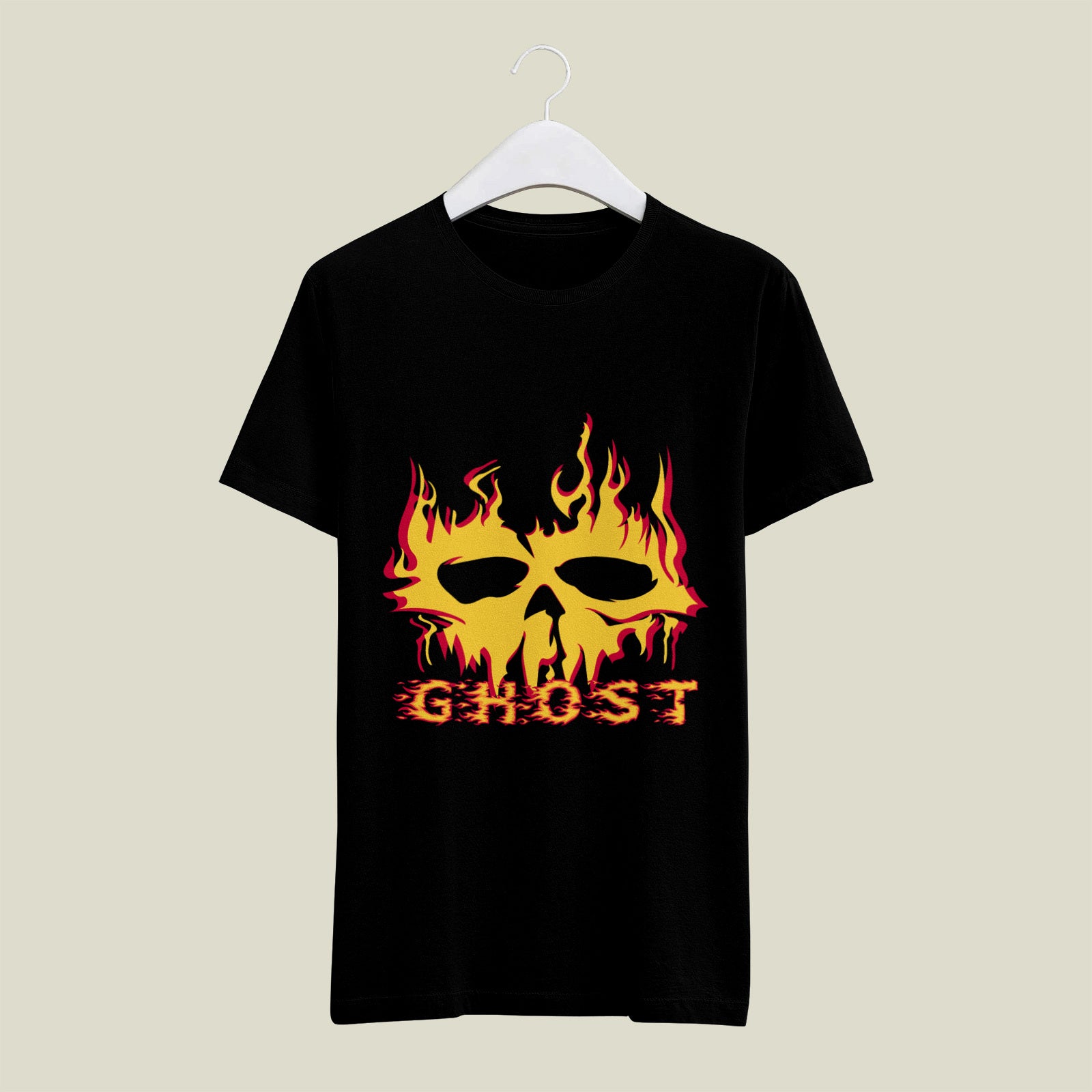Ghost Flame Cotton Tee