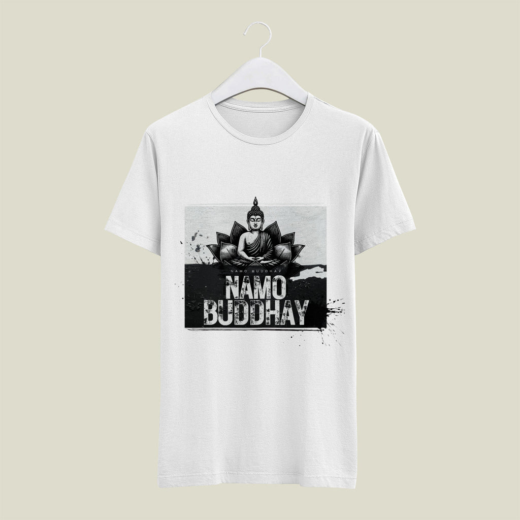 Namo Buddhay – Peaceful Buddha Graphic T-shirt