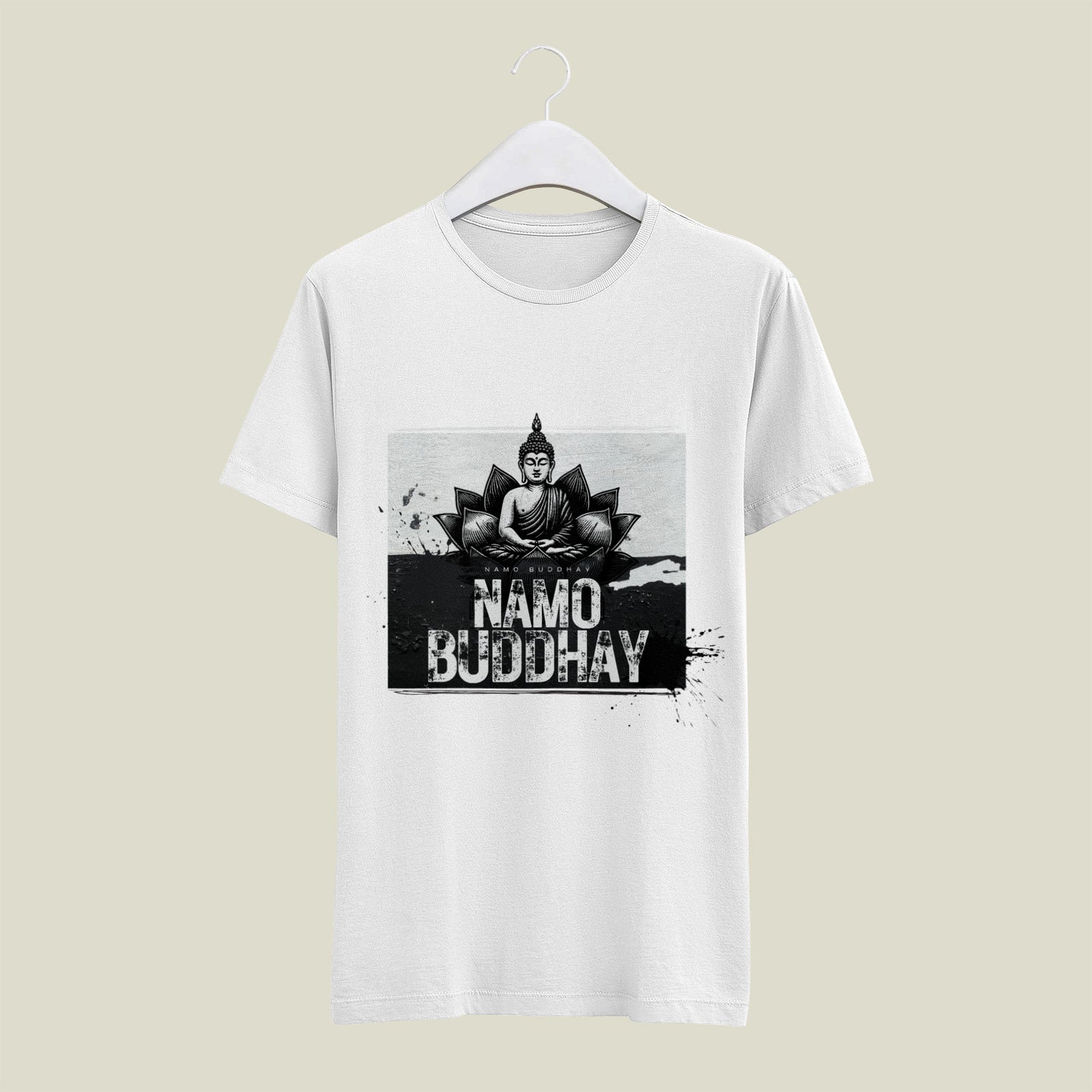 Namo Buddhay – Peaceful Buddha Graphic T-shirt