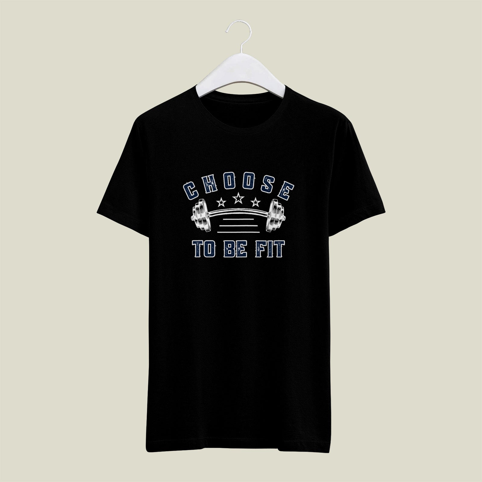 Choose to Be Fit Cotton Tee