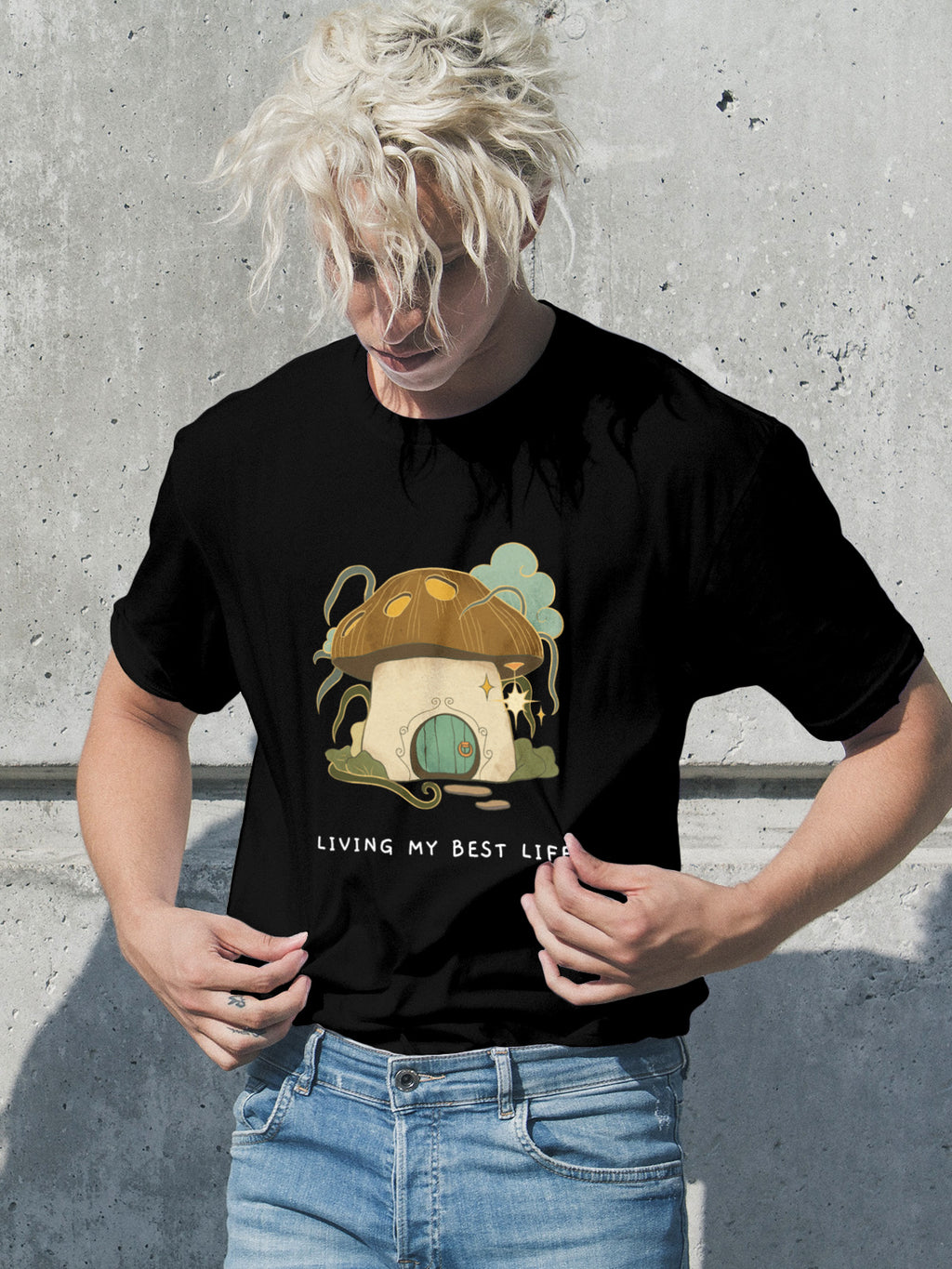 Magic Mushroom Hut T-shirt
