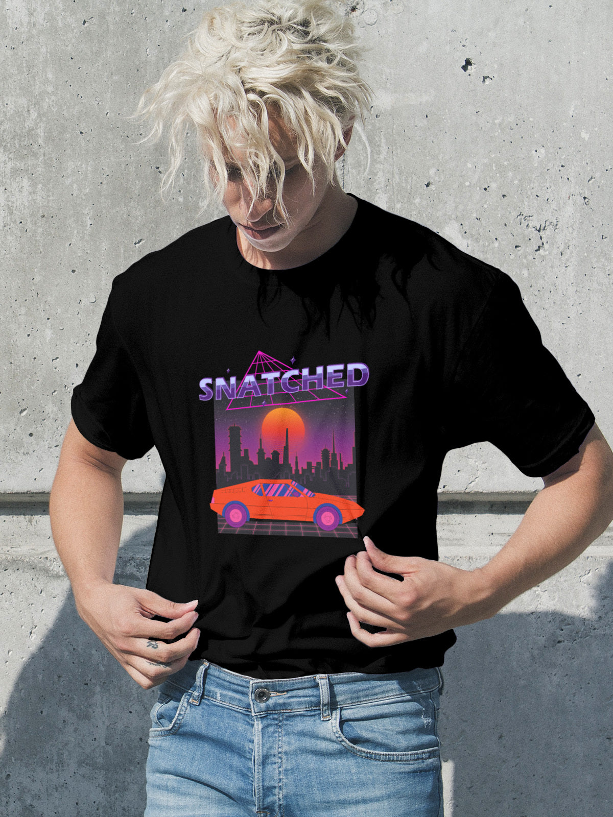Snatched Drip – Retro City Drive Tee