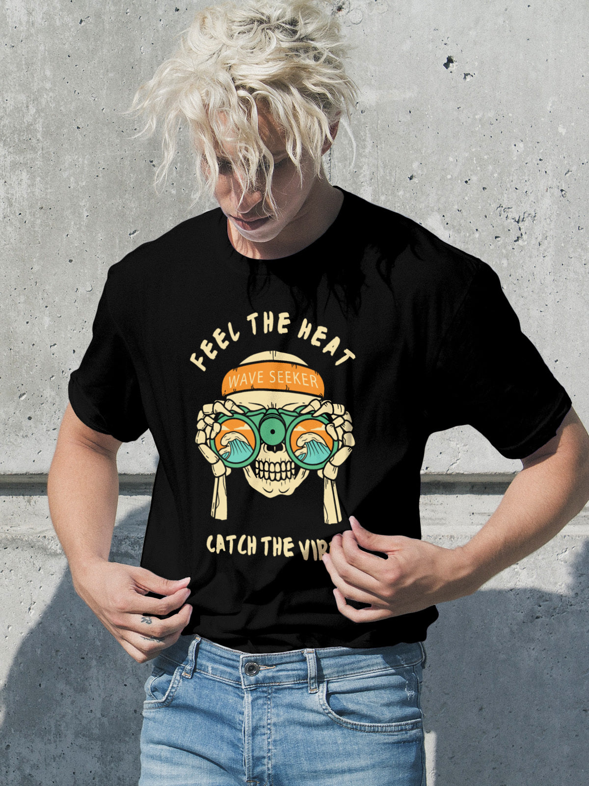 Wave Seeker Cotton Tee