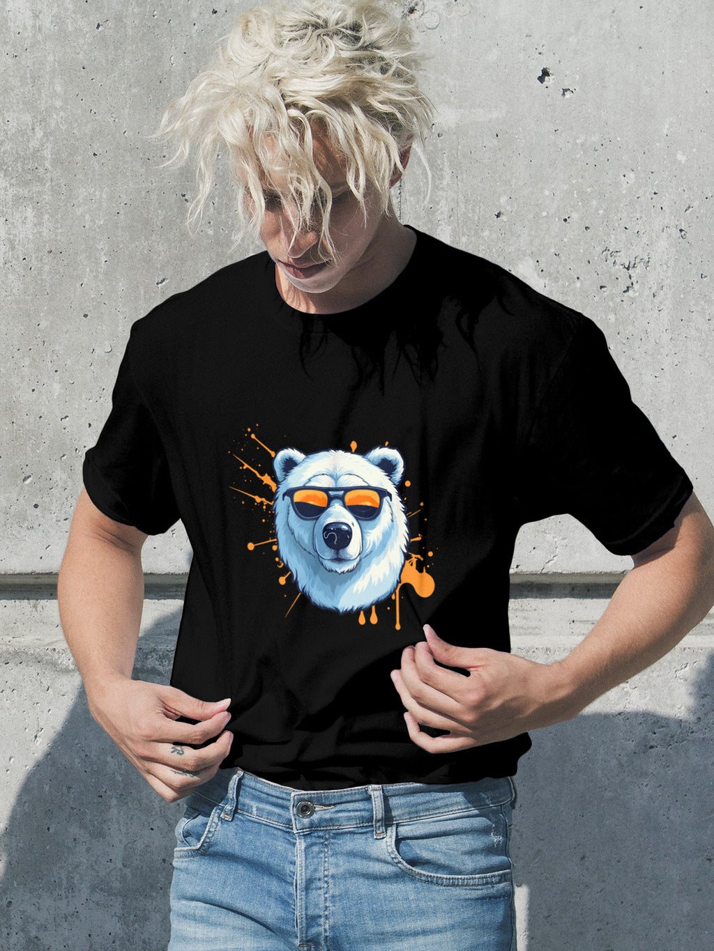 Cool Bear Vibes Unisex Cotton Tee