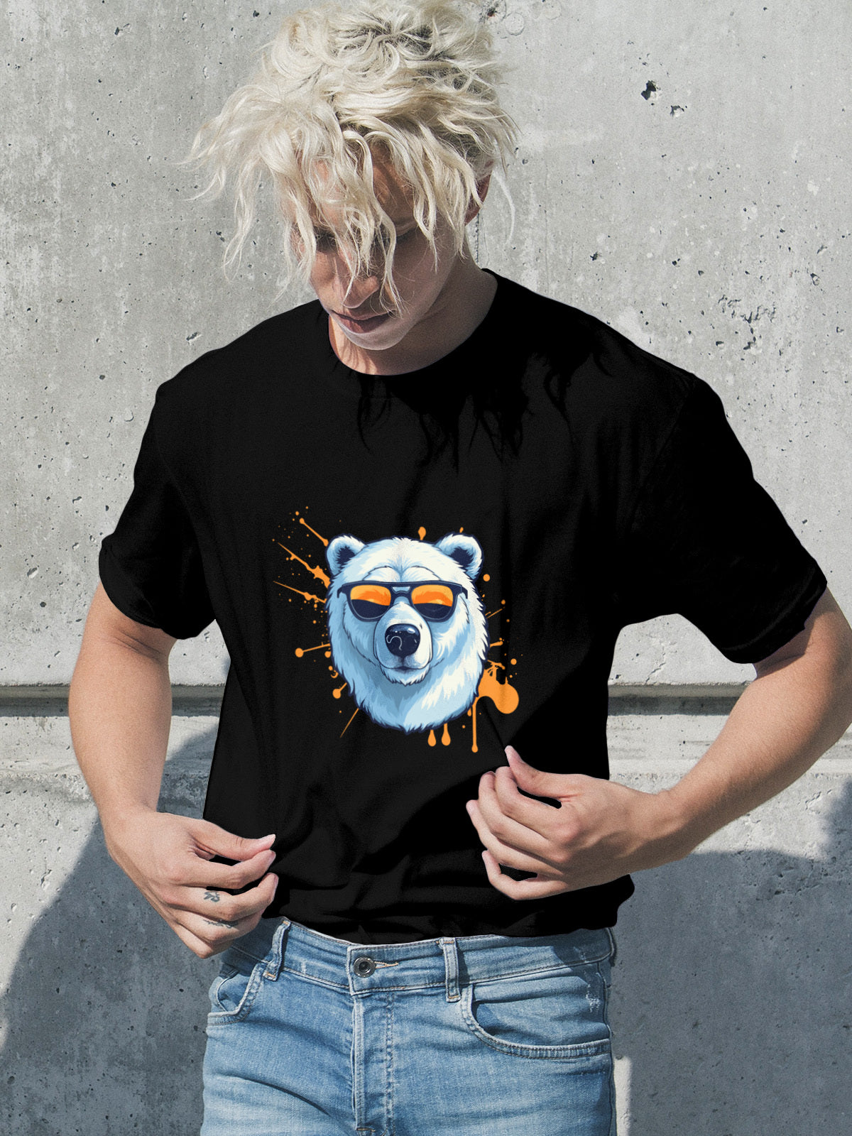 Cool Bear Vibes Unisex Cotton Tee