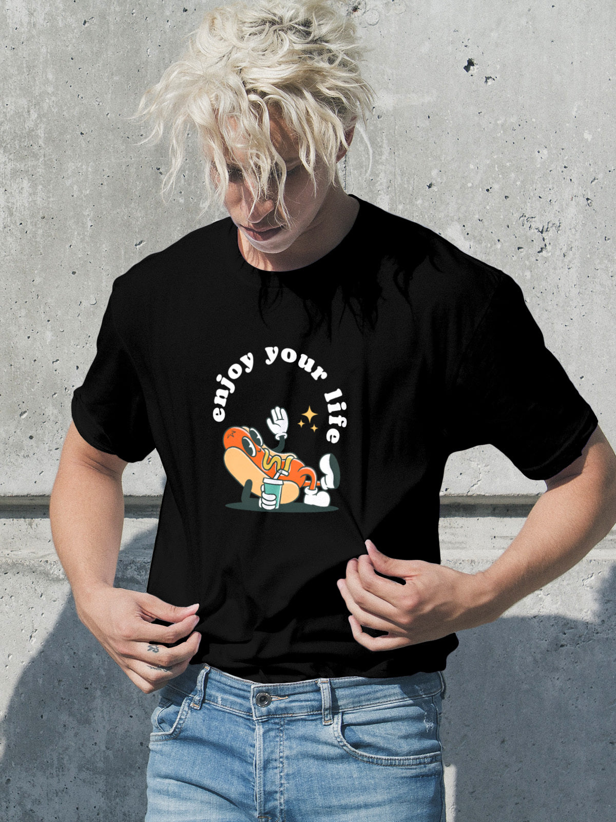 Enjoy Your Life Cotton Tee