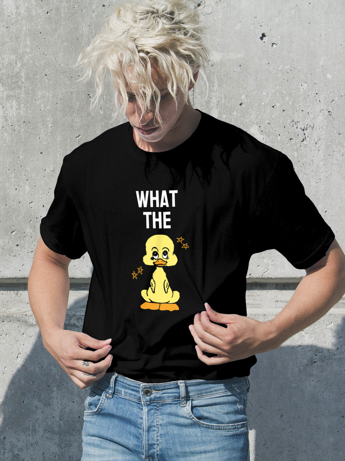 What The Duck Cotton Tee