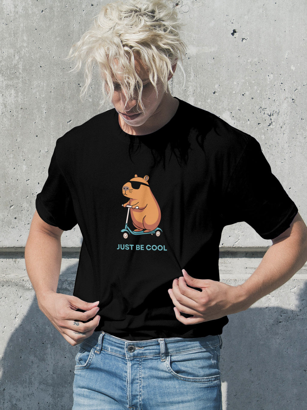 Just Be Cool Scooter Tee