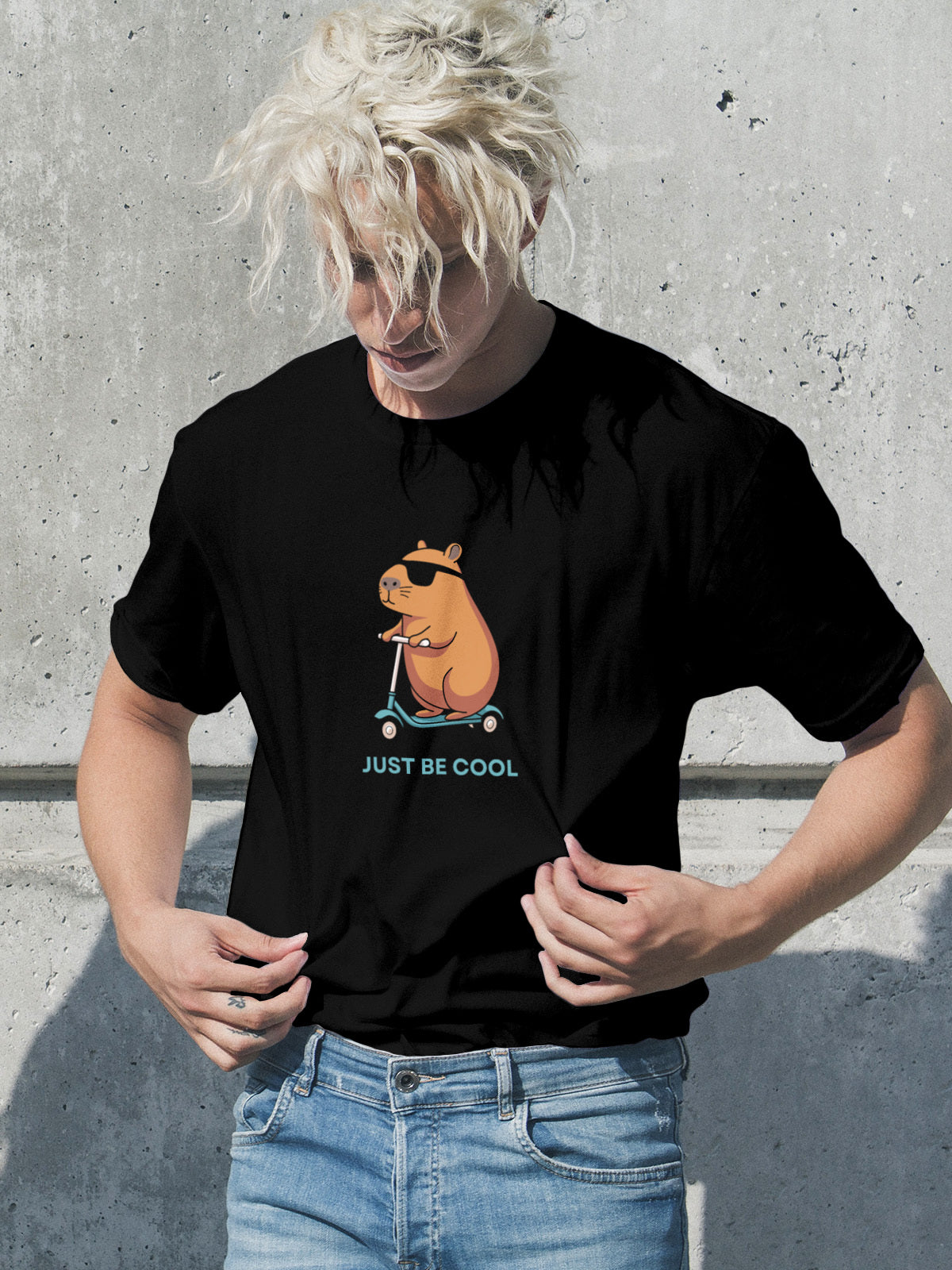 Just Be Cool Scooter Tee