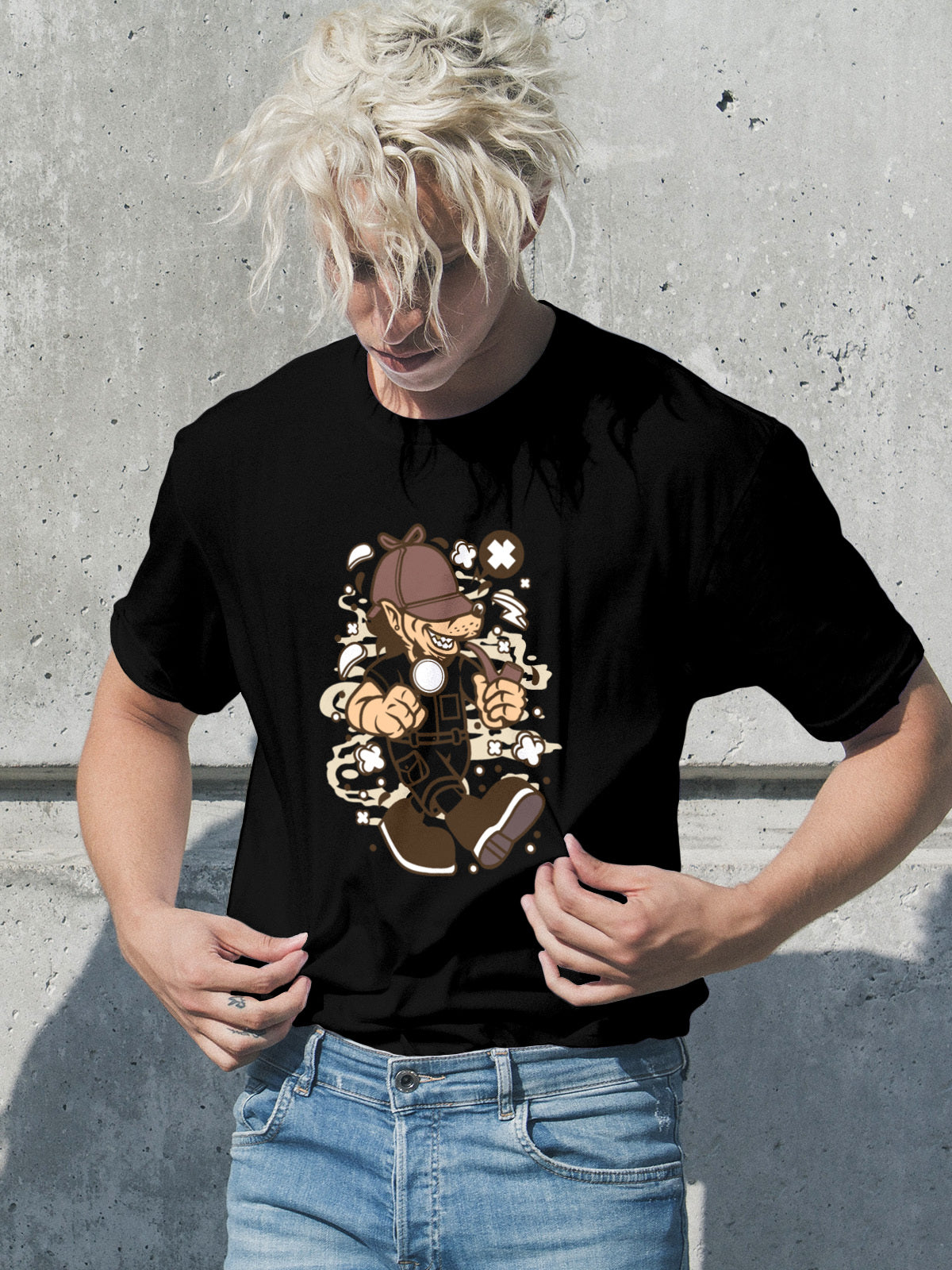 Detective Pup Cotton Tee