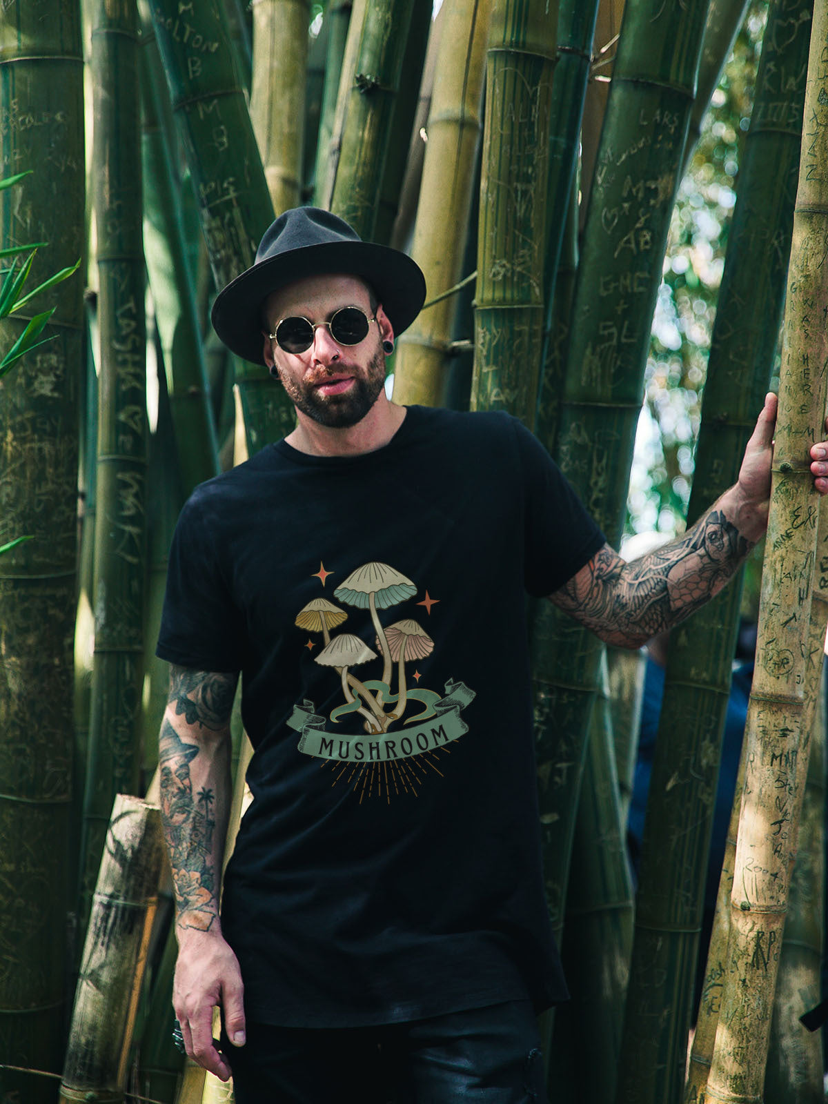 Mushroom Magic Retro Tee