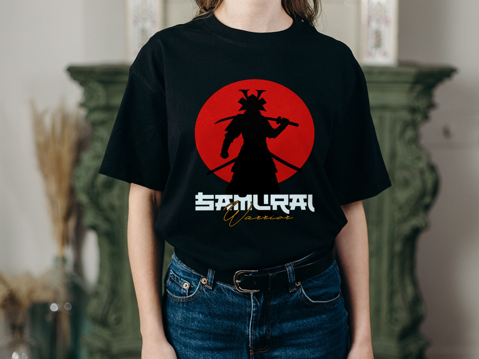 Samurai Warrior – Spirit of the Blade Cotton T-shirt