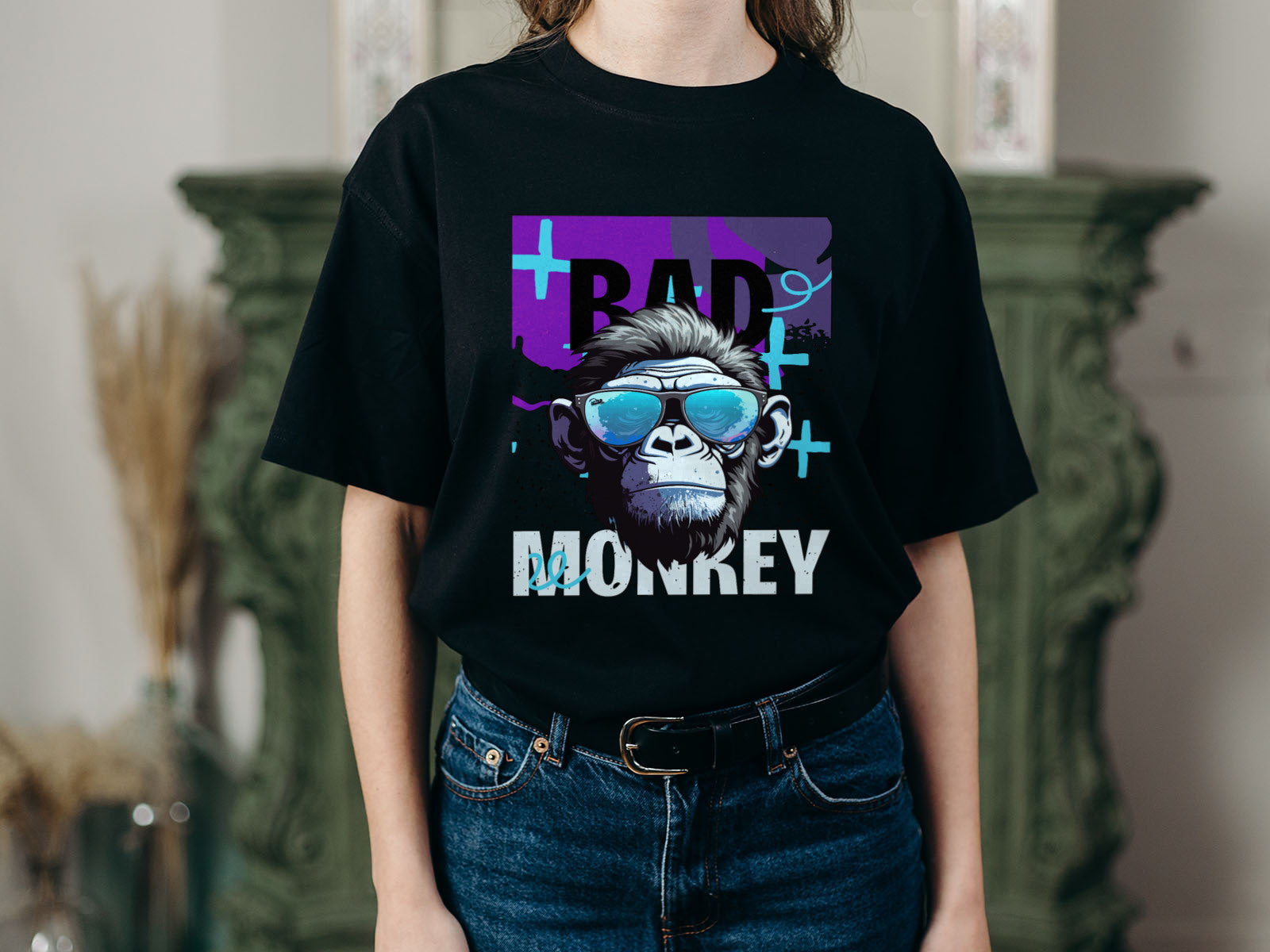 Bad Monkey Cotton Tee