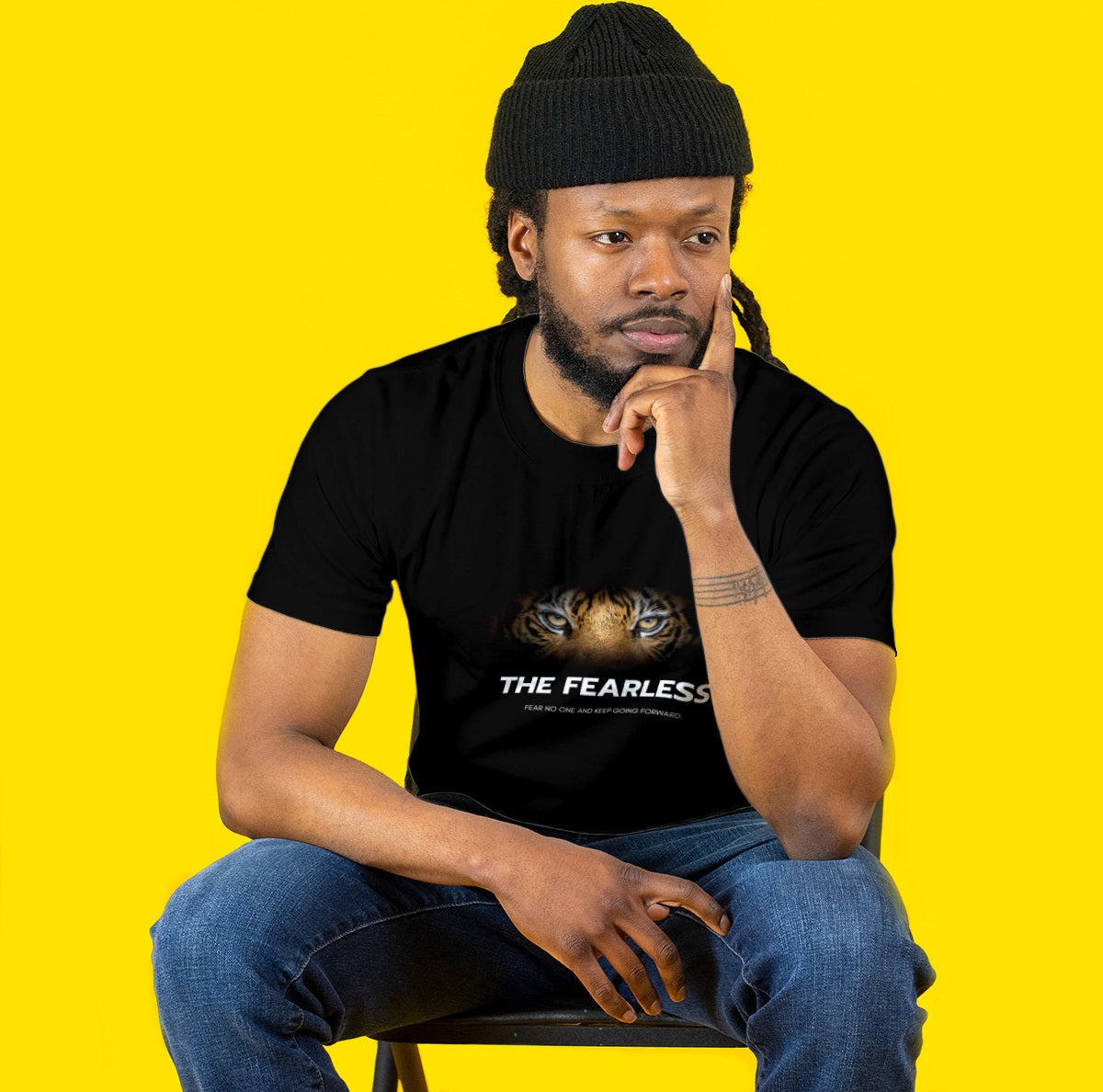 Fearless King Cotton Tee