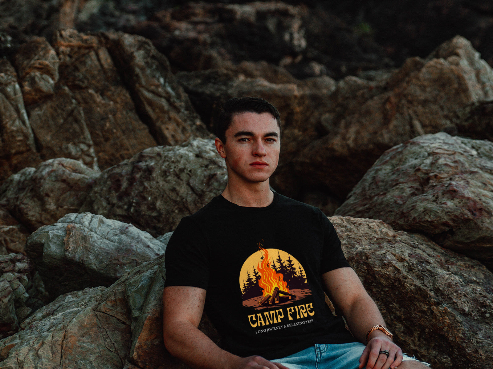 Relaxed Trail Camp Tee