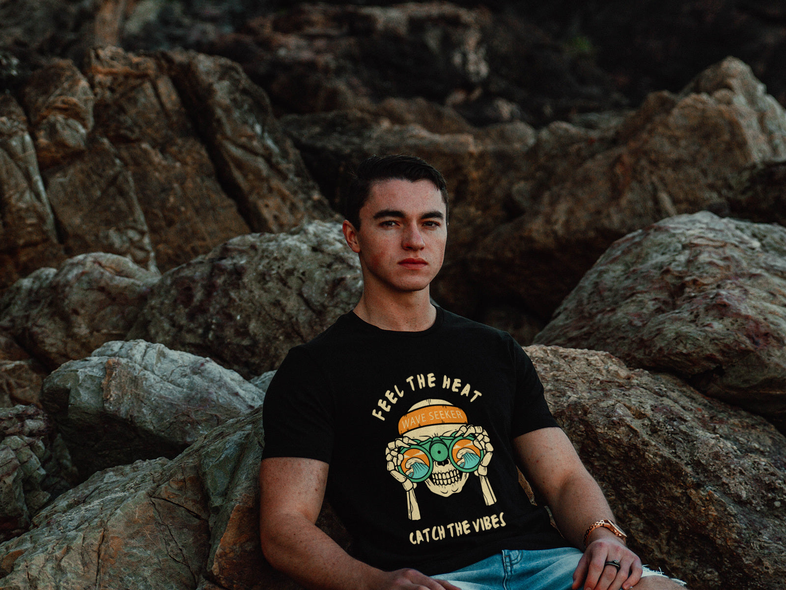 Wave Seeker Cotton Tee