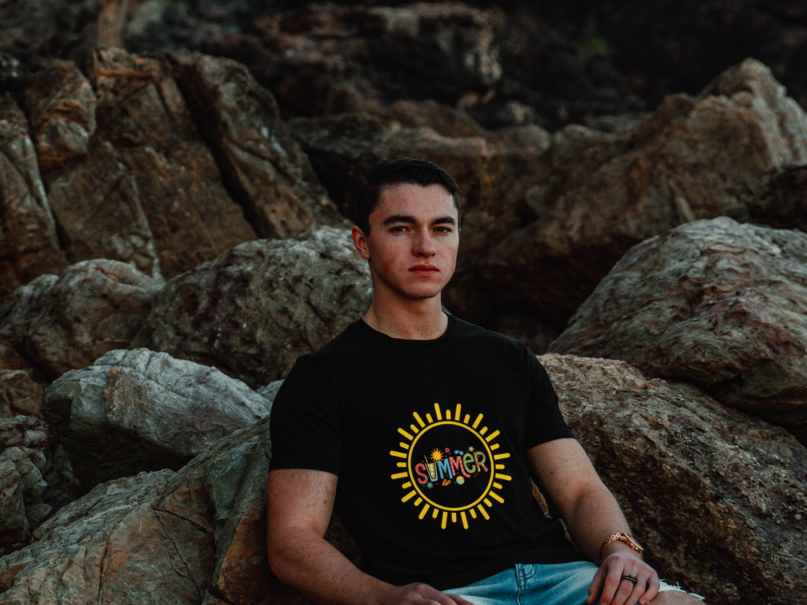 Sunny Vibes Summer Tee