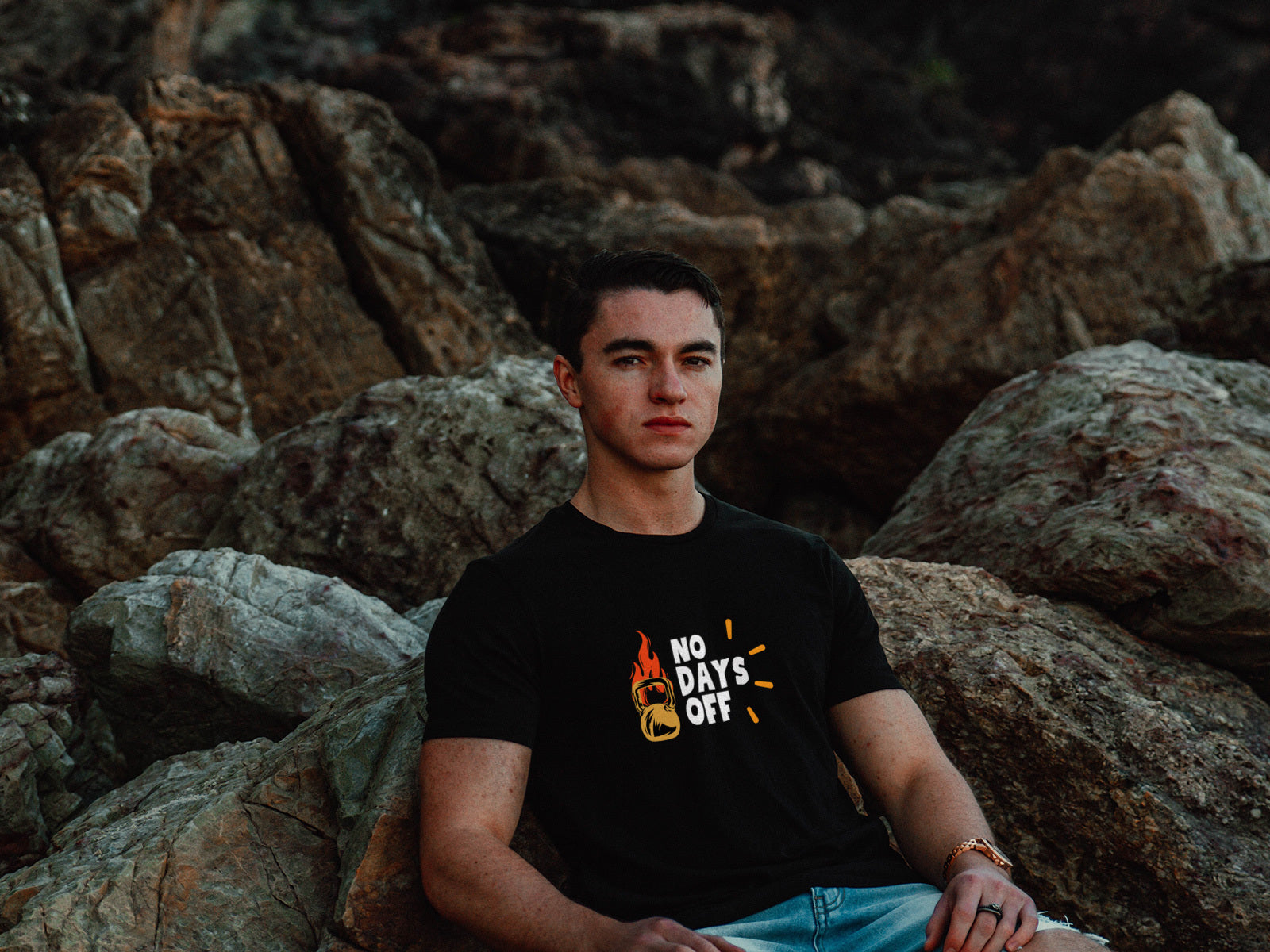 No Days Off Cotton Tee