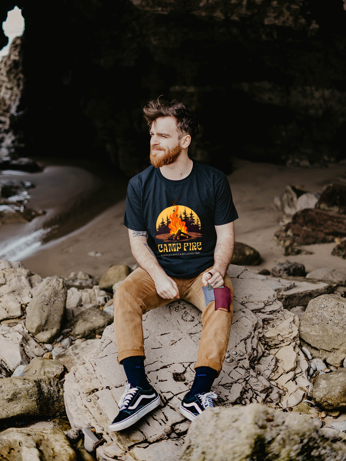 Relaxed Trail Camp Tee
