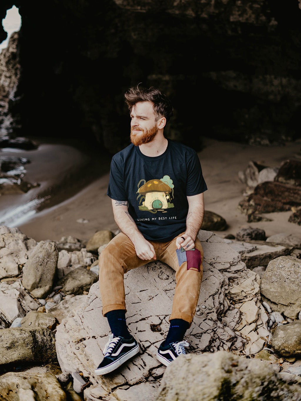 Magic Mushroom Hut T-shirt