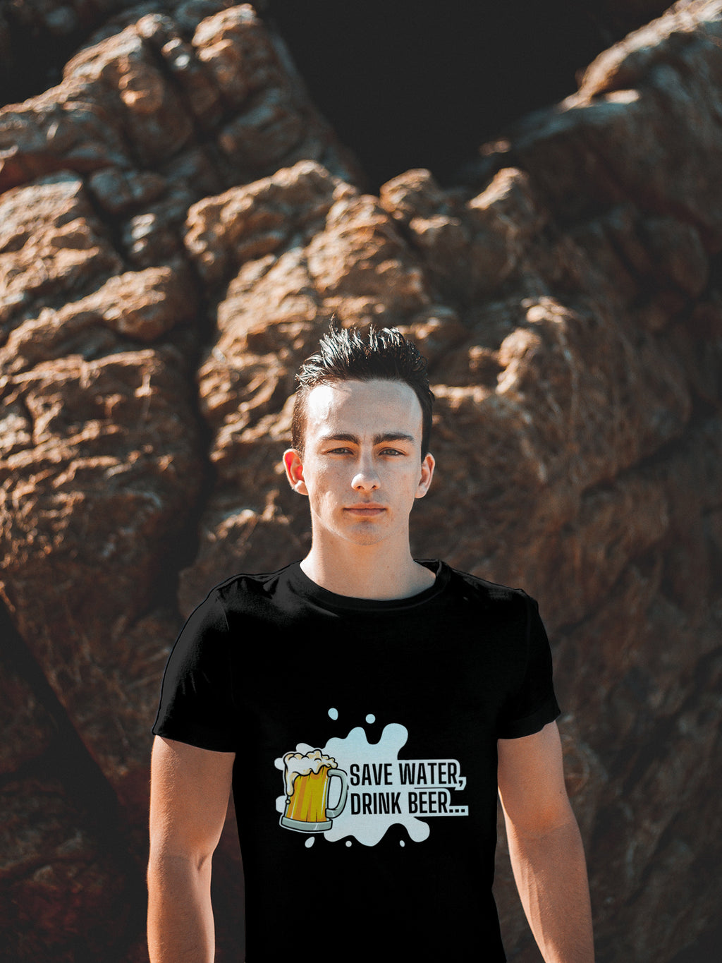 Save Water, Drink Beer Cotton Tee