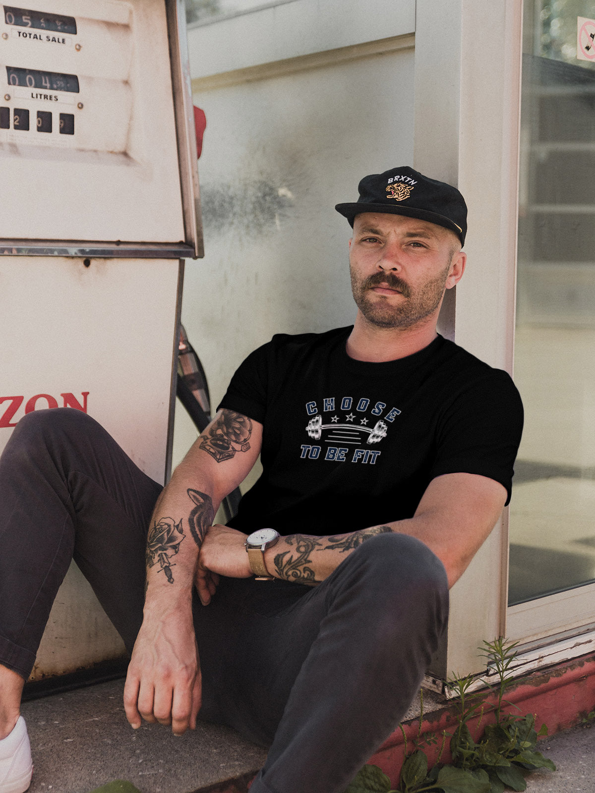 Choose to Be Fit Cotton Tee