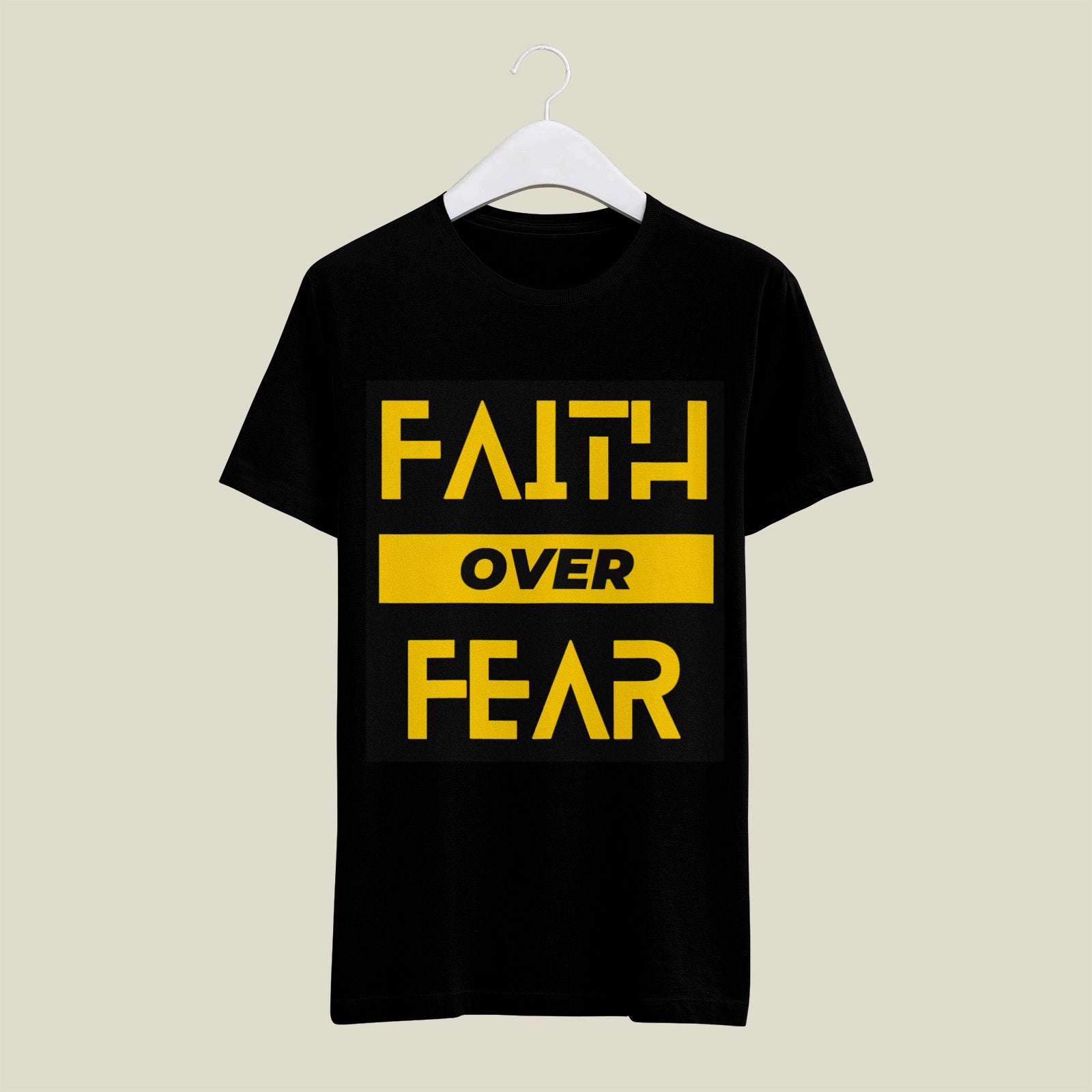 Faith Over Fear Bold Tee