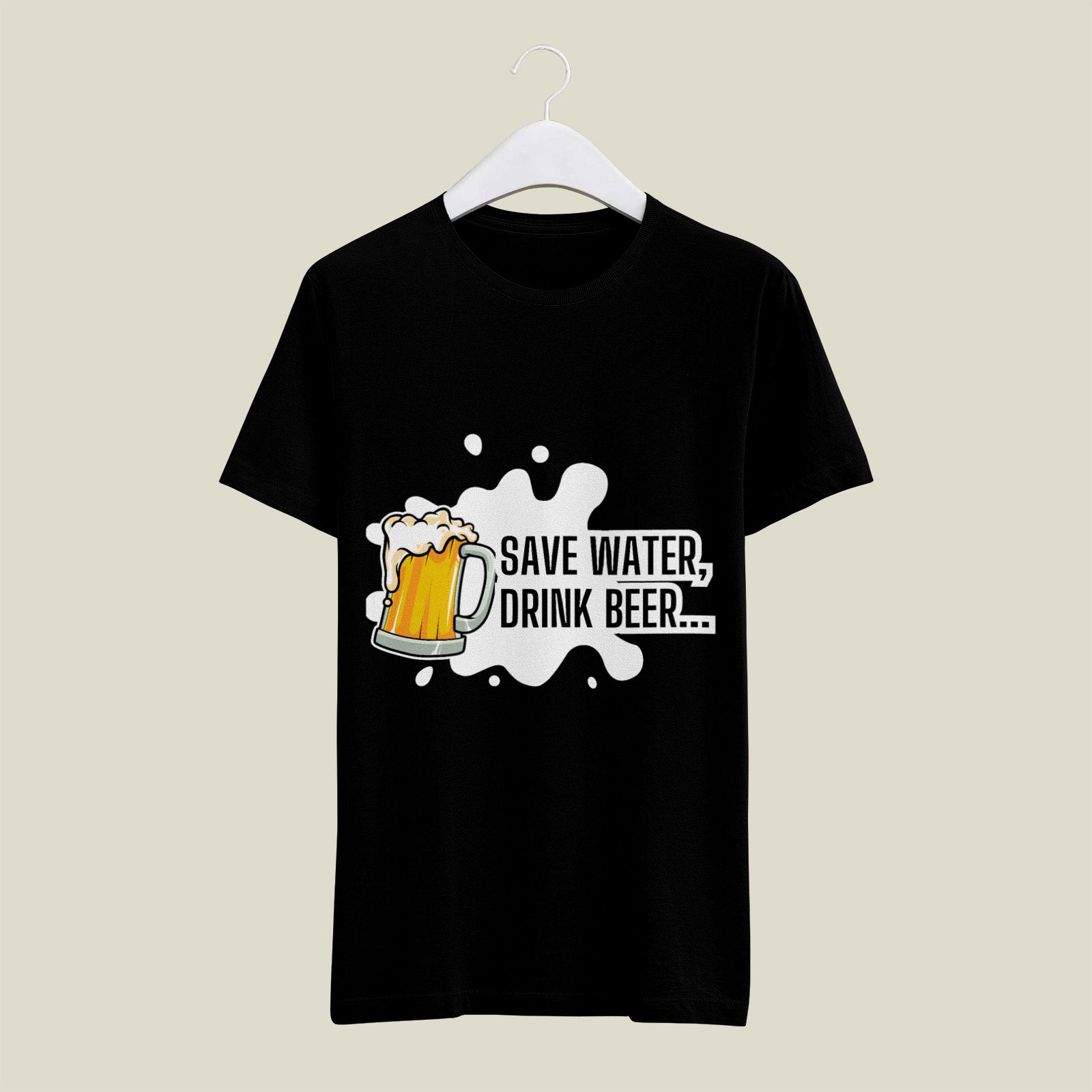 Save Water, Drink Beer Cotton Tee