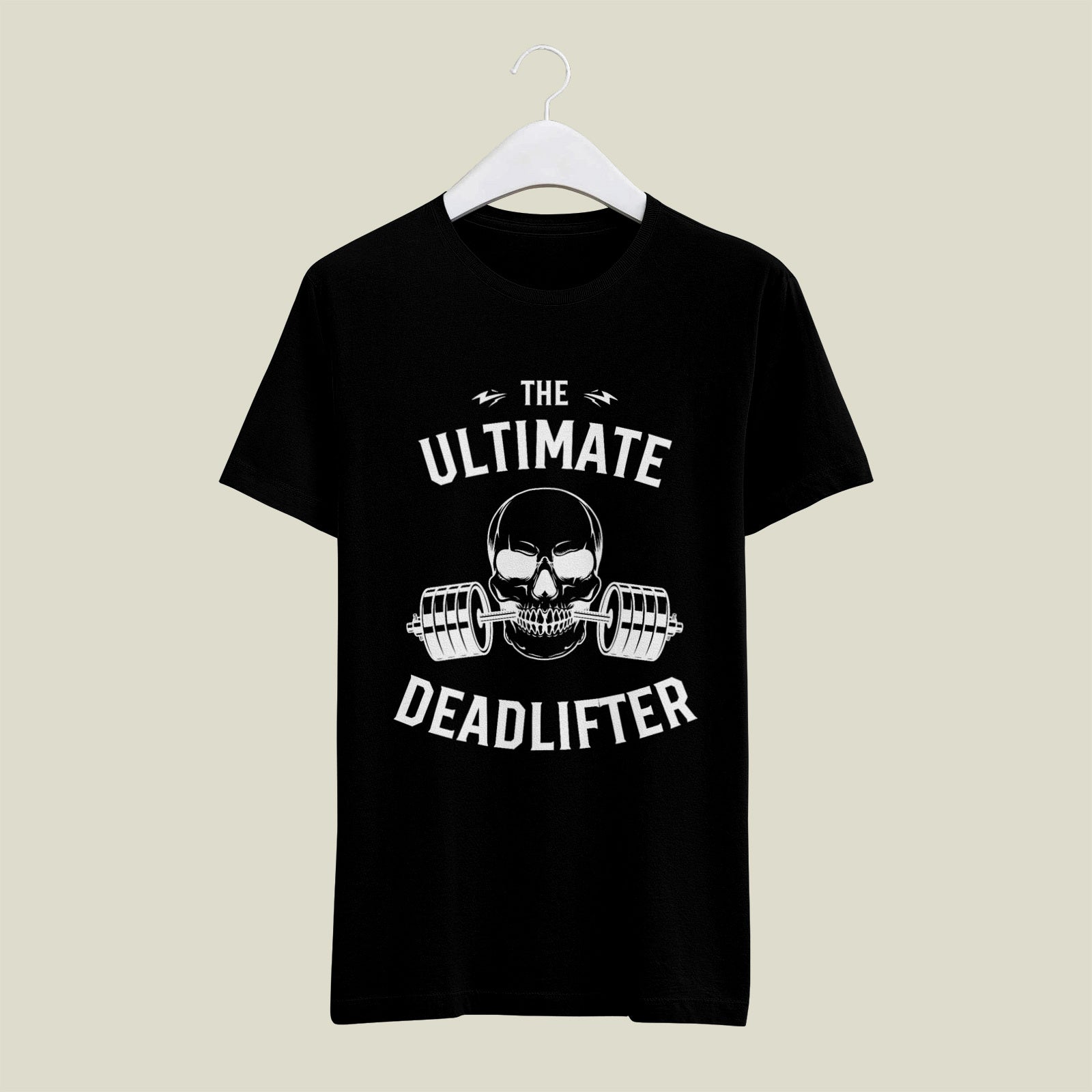 The Ultimate Deadlifter – Hardcore Gym Cotton T-shirt