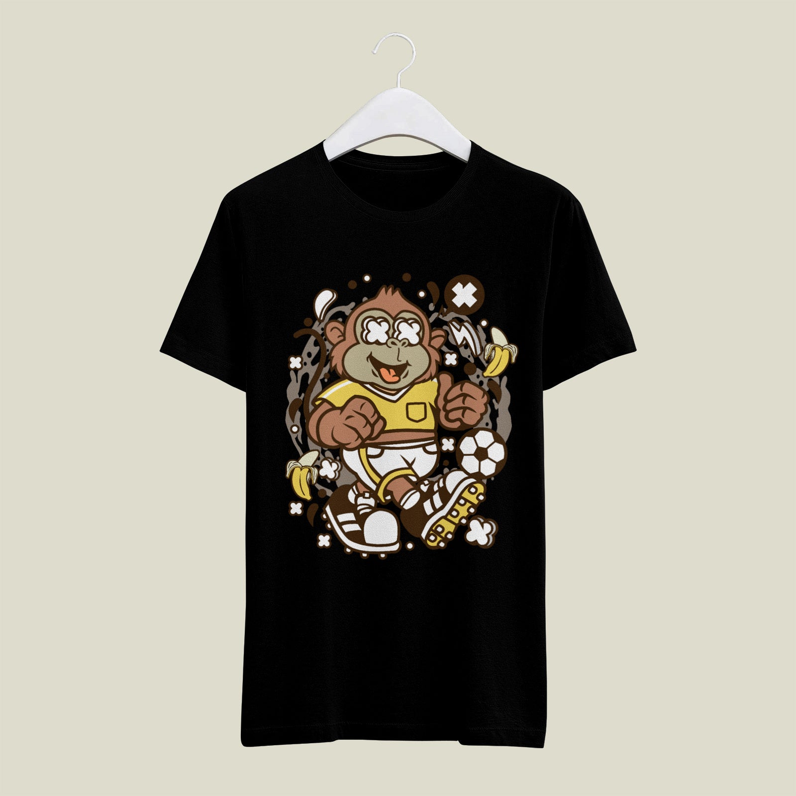 Banana Kick Monkey Tee