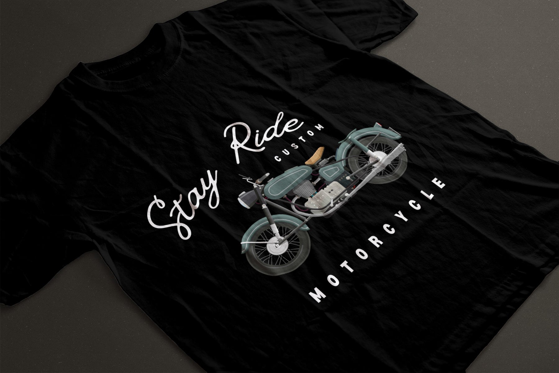 Vintage Vibes – Custom Motorcycle Tee