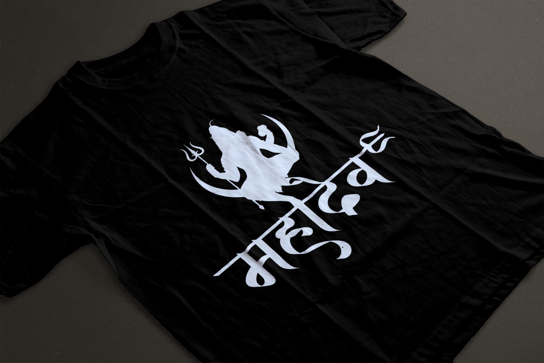 Trinetra Mahadev – Shadow of Shiva Cotton T-shirt