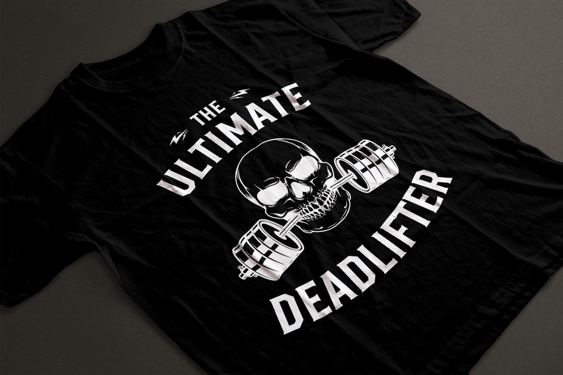 The Ultimate Deadlifter – Hardcore Gym Cotton T-shirt